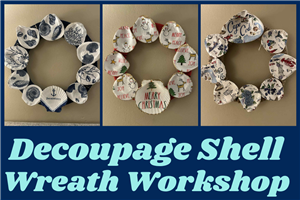 Decoupage Shell