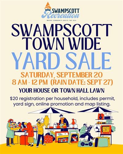 Fall Yard Sale